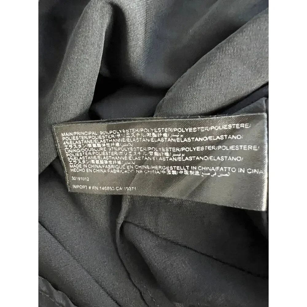 Keepsake the Label Own it Gown Long Sleeve Black Satin Maxi Formal Dress Size 6 - Picture 9 of 9